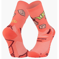 Socquette trail ultra.2 collector "NUTRI" cosmopolitain