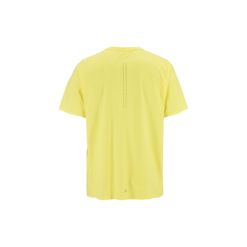 Craft Hypervent Tee homme jaune – vue arrière