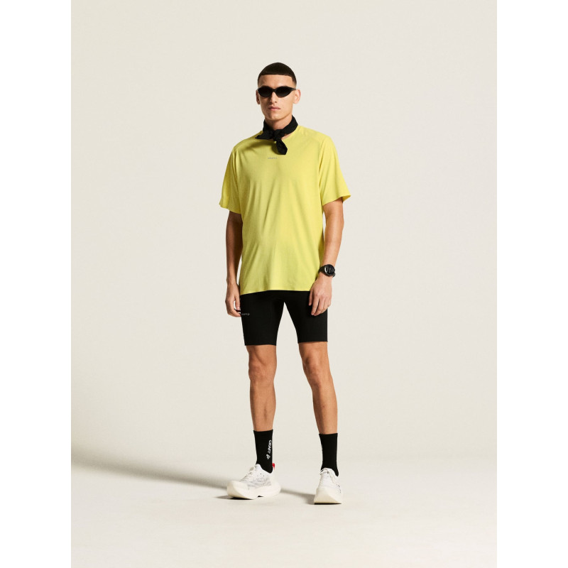 Craft Hypervent Tee homme jaune – porté en situation