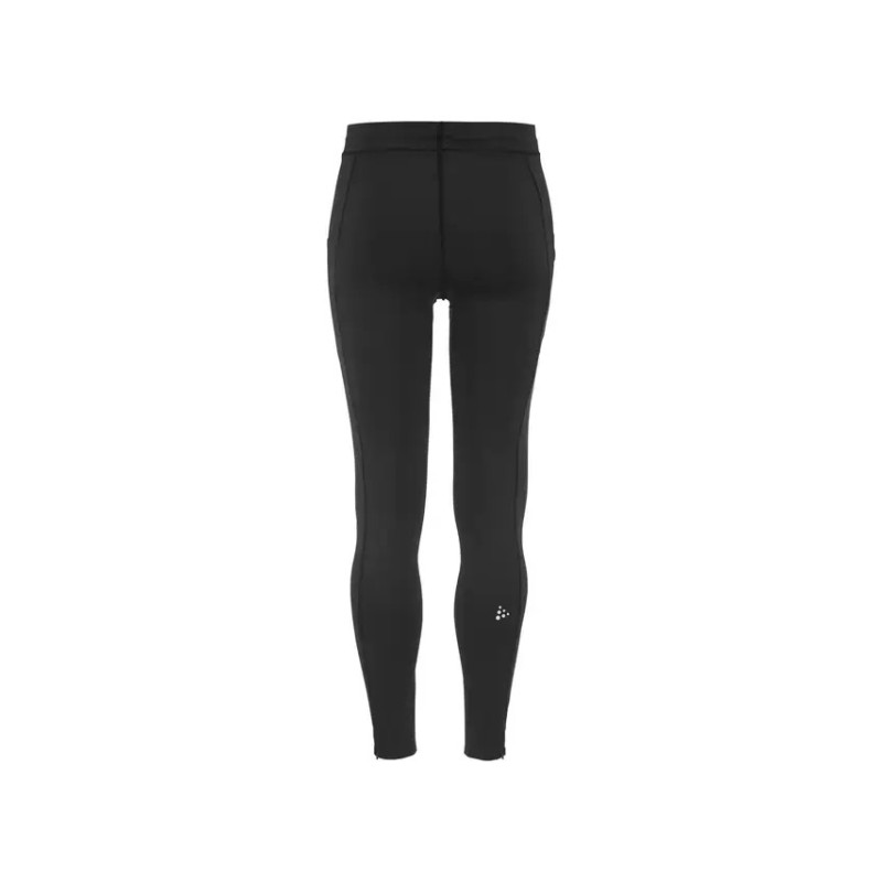 Craft Hypervent Running Tights homme noir – vue arrière