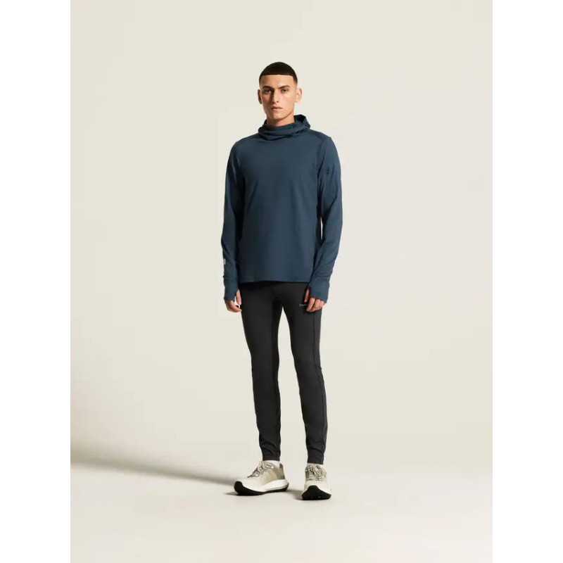 Craft Hypervent Running Tights homme noir – porté en situation