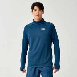 Brooks Thermal Reflective 1/2 Zip Herren Indigo — Hauptansicht