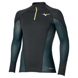 Mizuno Virtual Body G6 Half Zip homme noir – vue avant