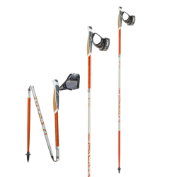 Bâtons de trail TSL Trail A4 Cork Terra – vue dépliée et pliée
