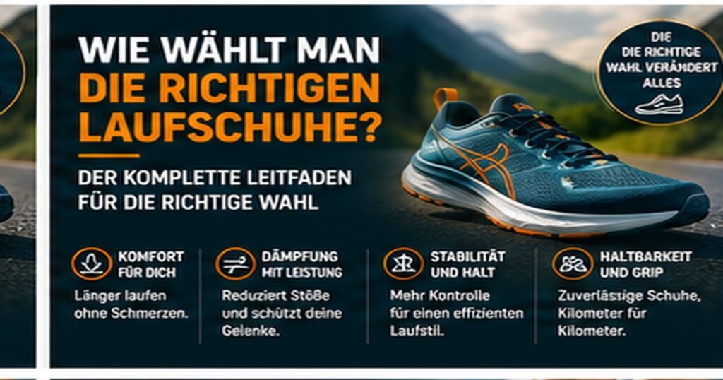 Wie wählt man die richtigen Laufschuhe?