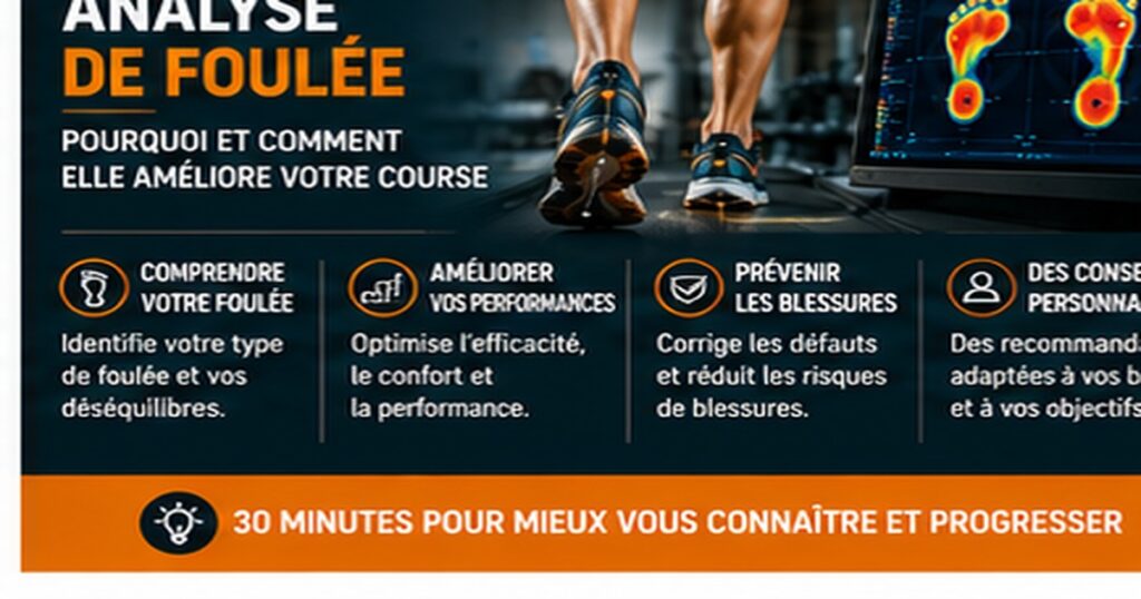 Analyse de foulée pour mieux comprendre sa course