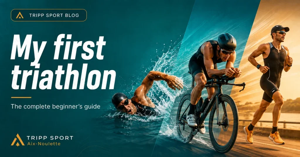 My first triathlon – beginner guide by Tripp Sport