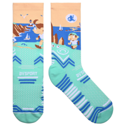 Chaussettes trail ultra bretagne - collection DBDB